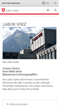 Mobile Screenshot of labor-spiez.ch